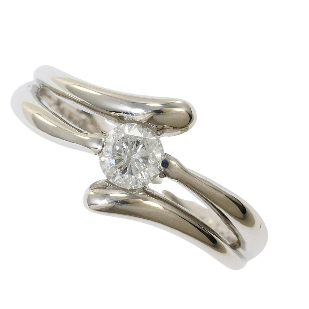 PT900 Platinum Ring, 1 Diamond, 0.318ct, I1 Clarity, Certificate of Authentic...